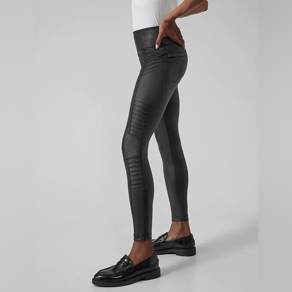 Athleta- NWT- Delancey Gleam Moto Tight/Legging 2X - Picture 2 of 5